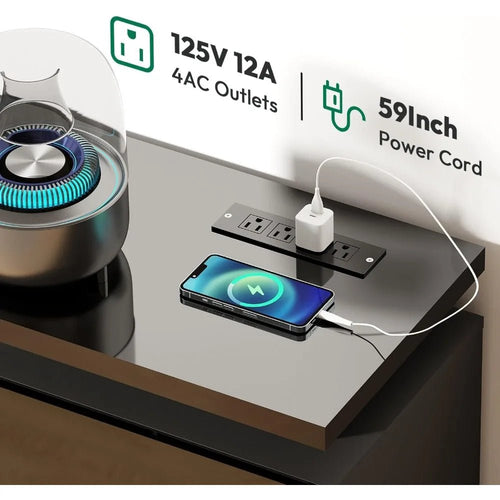 100 Inch TV Stand Entertainment Center Dynamic LED Lights High Gloss Storage Cabinets Living Room, Customized - Home surplus Home surplus 14:29Black;200007763:201336106