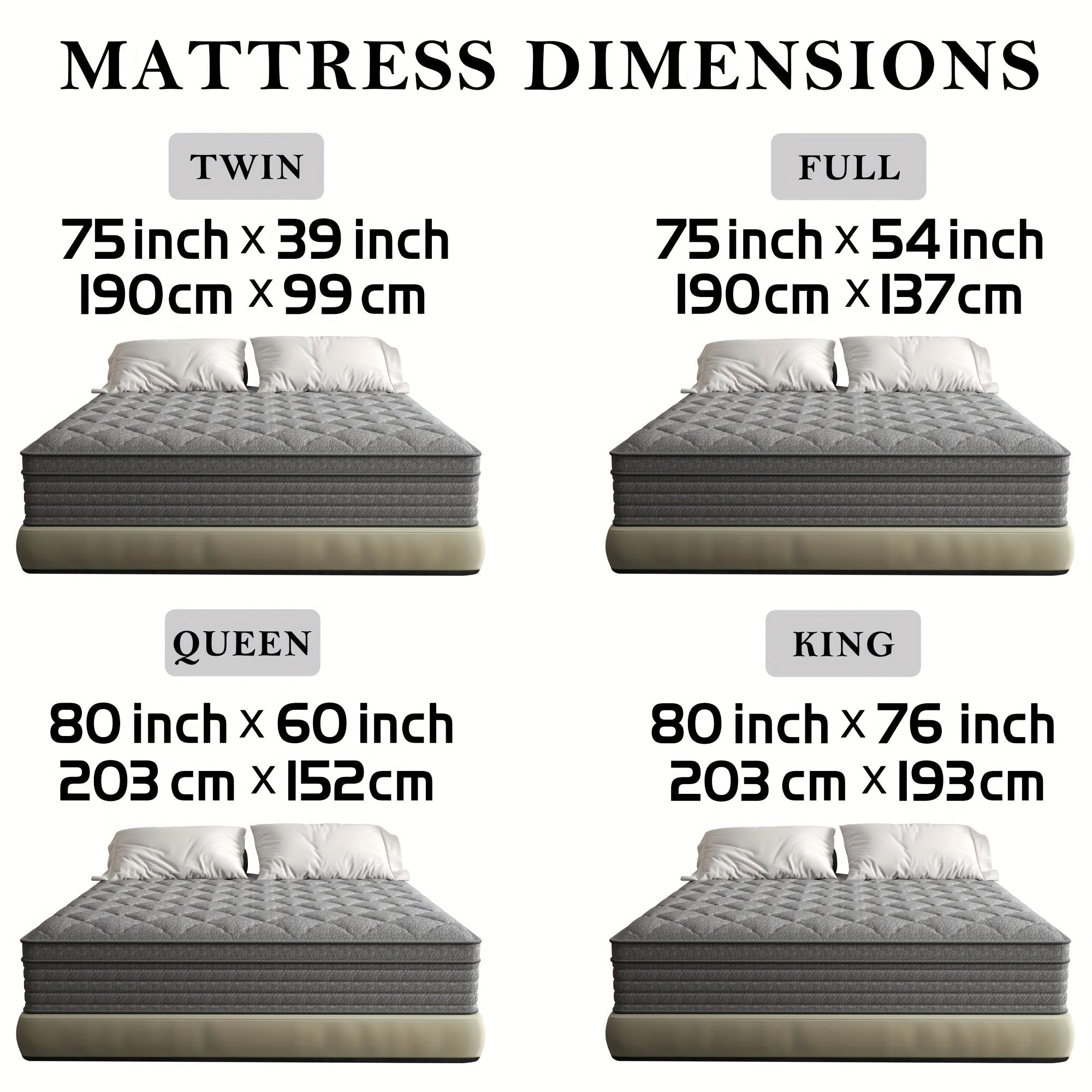 14 Inch Medium Firm Hybrid Mattress Memory Foam And Pocket Spring Twin Full Queen King Size Mattress In A Box - Home surplus Home surplus 19480