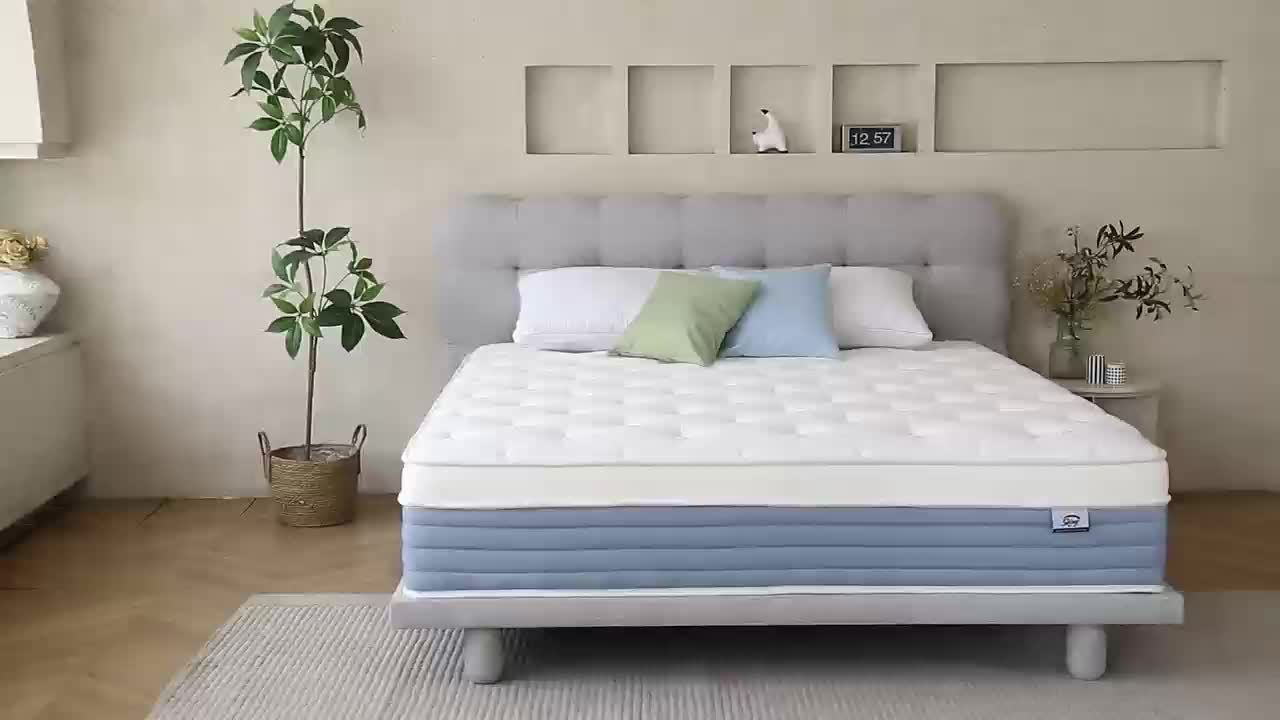 14 - inch QUEEN/KING SIZE mattress, hybrid memory foam full - size mattress - medium firmness, suitable for motion isolation, edge support, pressure relief - bed in a box - Home surplus Home surplus 19052;98969139