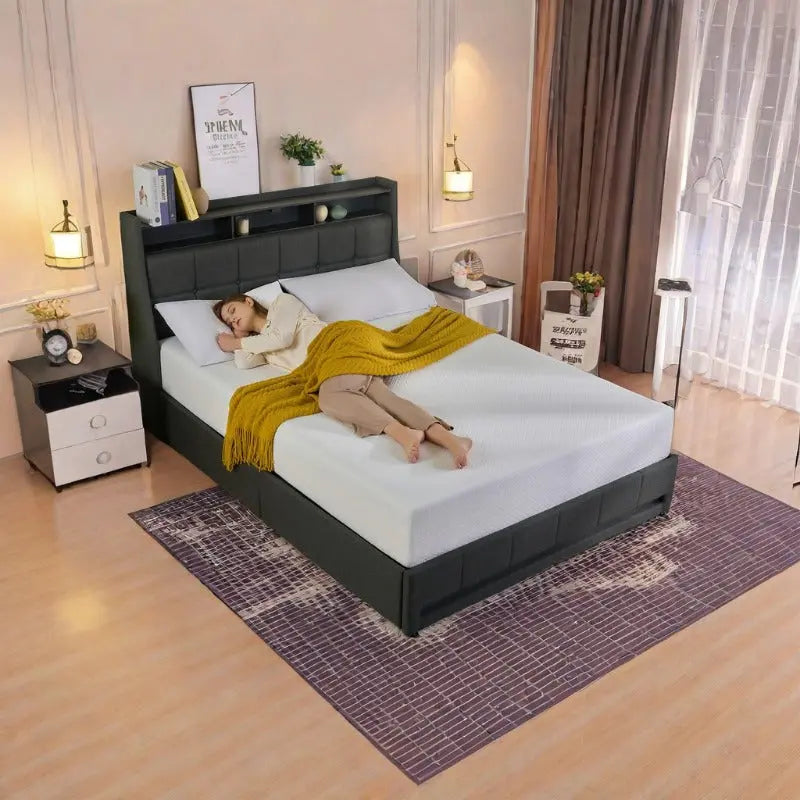 Greenstell Twin Full Queen King Size Mattress, 6/8/10 Inch Gel Memory Foam Mattress in a Box, Fiberglass Free, Furniture for Home Clearance and Closeout Breathable Mattress for Cooler Sleep Supportive, White Home surplus