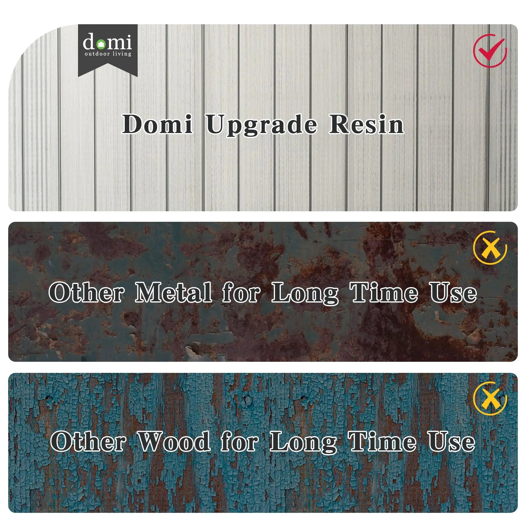 8x8FT Resin Outdoor Storage Shed With Lockable Door Waterproof Outside Sheds With Windows & Vents for Patio and Back Yard - Home surplus Home surplus 191284008:365891Sheds & Storage