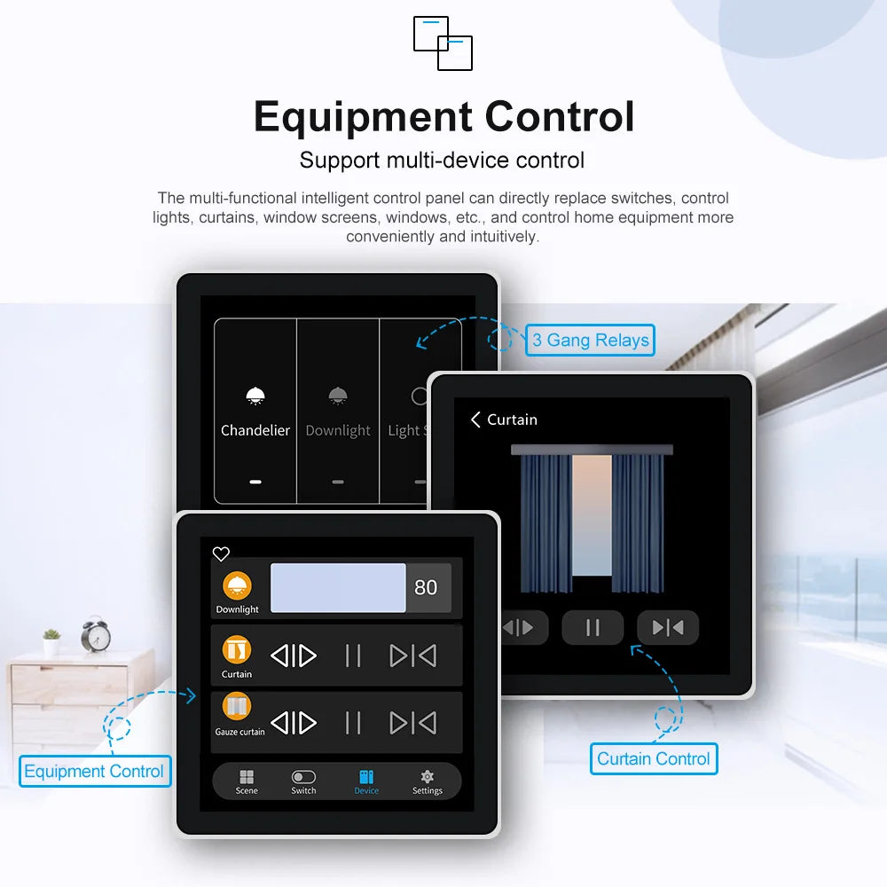 1 Piece  Smart Home Control Panel For Home-Euplug