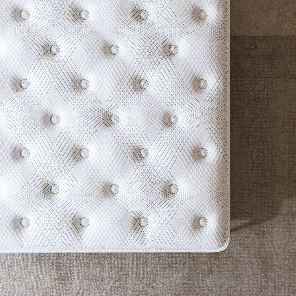 Assembled In USA - Twin/Queen/King Size Mattress, Premium High Quality Deep Sleep Firm Mattress Extra Lumbar Support, Memory Foam Hybrid Euro Top Luxury Mattress, Individually Wrapped Pocket Coils And Motion Isolation - Home surplus Home surplus 19480;83619269