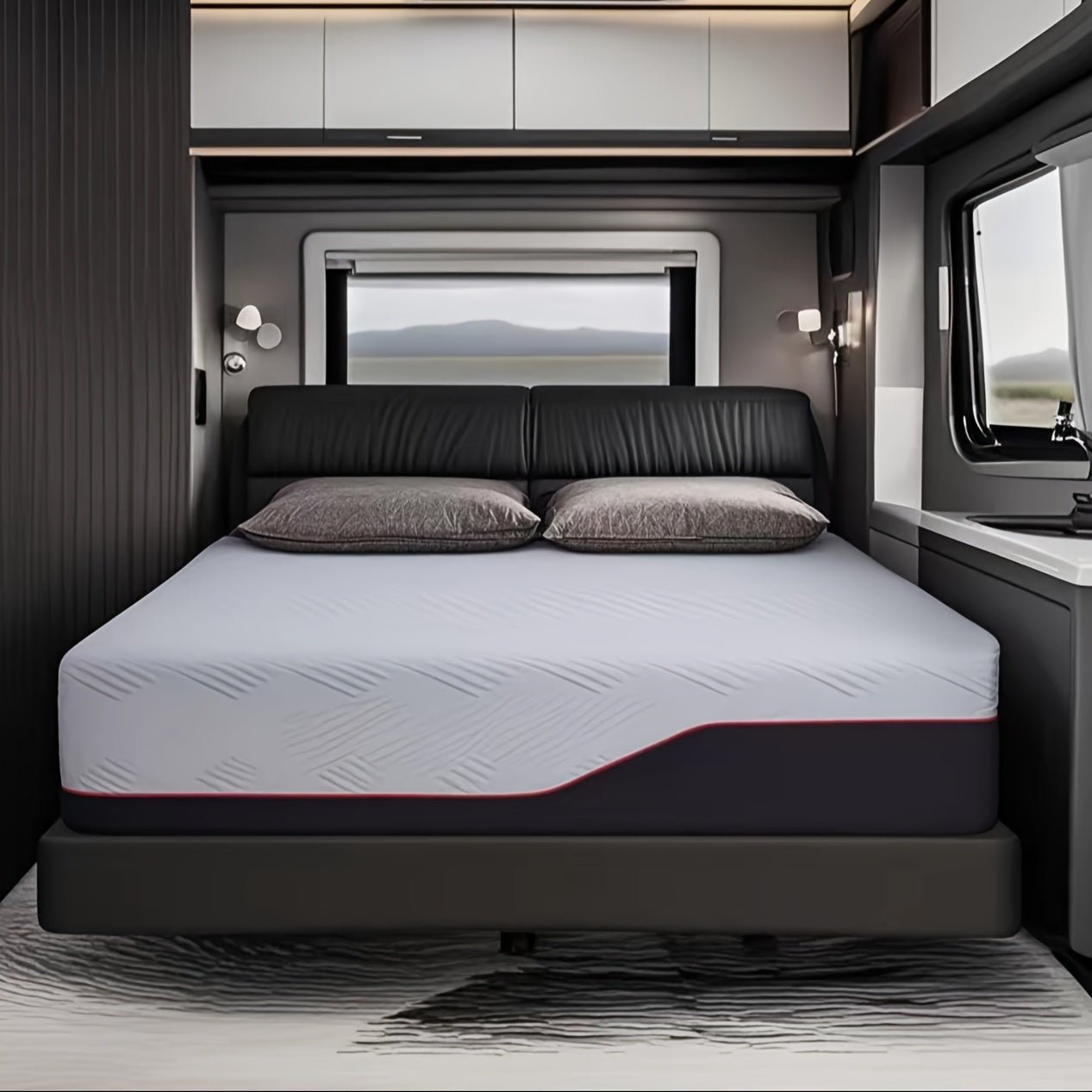 Full Queen King Size Mattress 14 Inch - Cooling Gel Memory Foam, Medium Firm Pressure Relief, Hypoallergenic, Plush Feel, Polyester Cover, Ideal for Bedroom, Guest Room, Dorm Essentials | Modern Bedroom Decor | Durable Mattre - Home surplus Home surplus 120751686