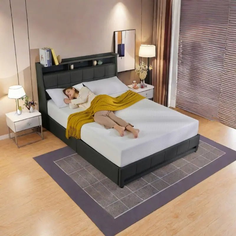 Greenstell Twin Full Queen King Size Mattress, 6/8/10 Inch Gel Memory Foam Mattress in a Box, Fiberglass Free, Furniture for Home Clearance and Closeout Breathable Mattress for Cooler Sleep Supportive, White - Home surplus Home surplus 73227219;78719584