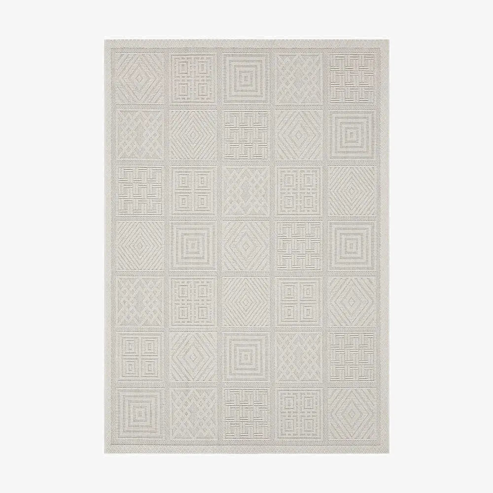 Katia White Machine Woven Rug - Home surplus Home surplusKatia_Beyaz