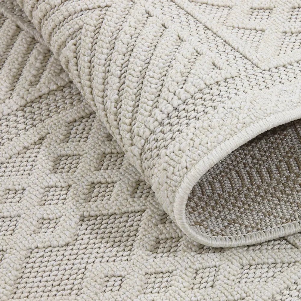 Katia White Machine Woven Rug - Home surplus Home surplusKatia_Beyaz